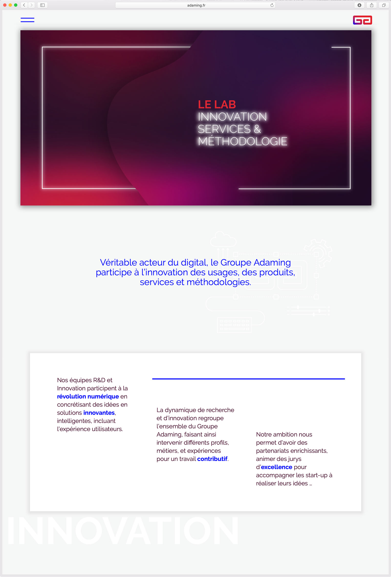 Site Web Incubateur de Talents