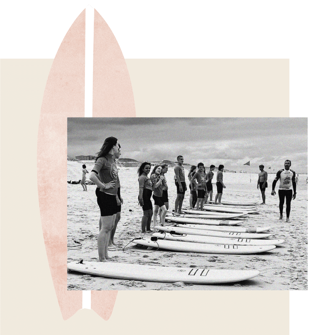 Création de site web pour Ecole de Surf